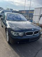 BMW 7-Serie 4.4 745I AUT 2002 Zwart APK 05-02-2027, Automaat, Achterwielaandrijving, Navigatiesysteem, Zwart