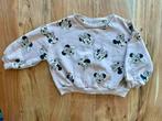 Oudroze Minnie Mouse-trui Zara, maat 110, Gebruikt, Meisje, Trui of Vest, Ophalen of Verzenden