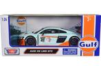 Motormax Audi R8 LMS GT3 Gulf / Schaal 1:24 / NIEUW, Hobby en Vrije tijd, Modelauto's | 1:24, Auto, Nieuw, Ophalen of Verzenden