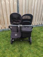 Bugaboo donkey 3 all black duo, Kinderen en Baby's, Tweelingen en Meerlingen, Ophalen, Zo goed als nieuw, Kinderwagen of Buggy