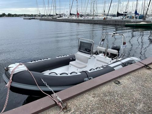 BOOT RIB480 DELUXE 60PK, Watersport en Boten, Rubberboten, Zo goed als nieuw, Overige merken, Overige materialen, Minder dan 70 pk
