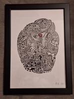 Ingelijste tekeningen - eigen werk, Ophalen of Verzenden