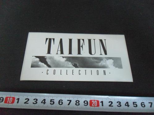 sticker TAIFUN collection, Verzamelen, Stickers, Zo goed als nieuw, Bedrijf of Vereniging, Ophalen