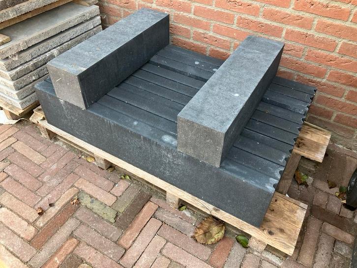 10x Opsluitband 6x20x100 HD Antraciet + 2x Linea Excellence, Tuin en Terras, Tegels en Klinkers, Overige typen, Beton, Minder dan 5 m²