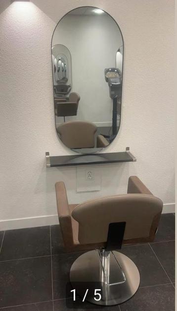 Kappersstoelen Italiaans merk + Vele extra's  beschikbaar voor biedingen