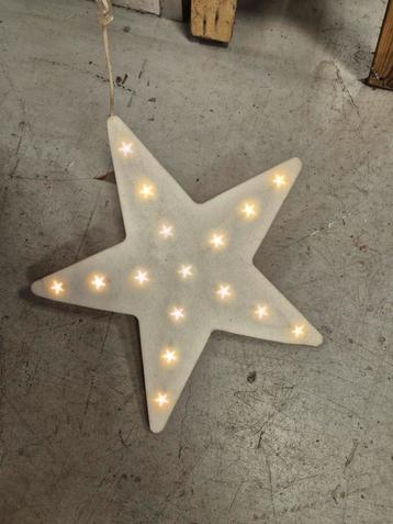 Kerstster met warm witte verlichting - 40cm beschikbaar voor biedingen