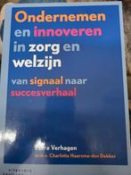 Petra Verhagen - Ondernemen en innoveren in zorg en welzijn, Petra Verhagen; Charlotte Haarsma-den Dekker, Ophalen of Verzenden