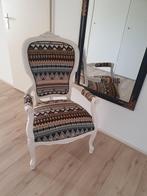 fauteuil Queen Anne, Huis en Inrichting, Fauteuils, Ophalen, Zo goed als nieuw, 75 tot 100 cm, 50 tot 75 cm