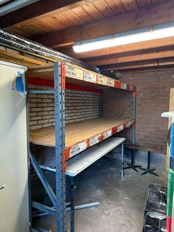 Robuuste stellingkast – perfect voor berging of garage beschikbaar voor biedingen