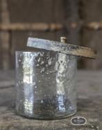 Glazen potje met deksel M pot glas stoer sober landelijk, Huis en Inrichting, Woonaccessoires | Overige, Verzenden, Nieuw