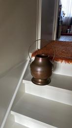 Koperen pot met hengsel 26 cm hoog, Antiek en Kunst, Antiek | Koper en Brons, Ophalen of Verzenden, Koper