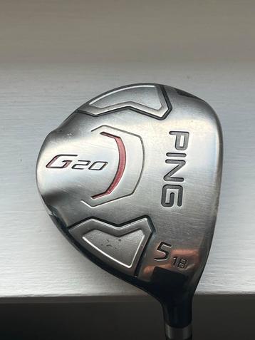Ping G20 houten/wood 5 Golfclub, inclusief headcover. beschikbaar voor biedingen