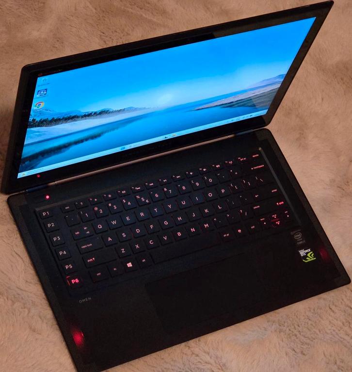 Hewlett-Packard
HP OMEN  Gaming, Computers en Software, Windows Laptops, Zo goed als nieuw, 15 inch, HDD, SSD, 2 tot 3 Ghz, 16 GB