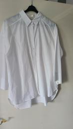 Witte katoenen blouse, Ophalen of Verzenden, Maat 38/40 (M), Wit