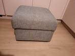 Stoffen hocker-poef-voetenbank, Ophalen, Gebruikt, Vierkant, Stof