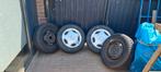 Opel corsa b winter banden met velgen, Auto-onderdelen, Banden en Velgen, Ophalen, Gebruikt, 13 inch, Banden en Velgen