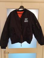 Early Gabber bomberjack Maat M in Nieuwstaat, Kleding | Heren, Jassen | Winter, Early Gabber, Maat 48/50 (M), Zwart, Ophalen of Verzenden