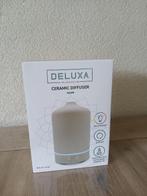 Nieuw Deluxa ceramic diffuser inclusief 5 essentials oils, Ophalen of Verzenden, Nieuw, Luchtbevochtiger