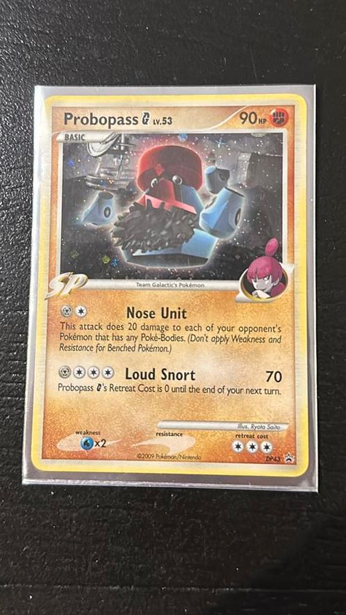 Pokémonkaart – Probopass G Lv.53 (DP Black Star Promo DP43), Hobby en Vrije tijd, Verzamelkaartspellen | Pokémon, Zo goed als nieuw