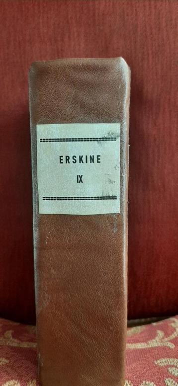 Verhandelingen IX, Ralph en Ebenezer Erskine beschikbaar voor biedingen