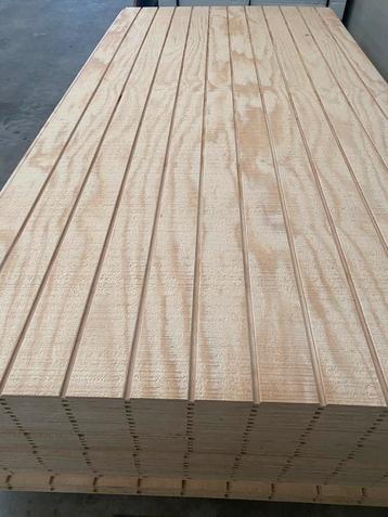 Underlayment / rabatplaat / plankprofiel 15mm, channelply beschikbaar voor biedingen