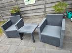 Albert Tuinset - 2 Stoelen & Tafel, Tuin en Terras, Ophalen, Gebruikt, Wicker