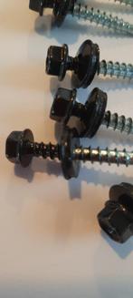 25 st zwart Sandwichpaneel houtschroeven 5x100 mm muur dak, Ophalen of Verzenden, Nieuw, Minder dan 180 cm, Balken