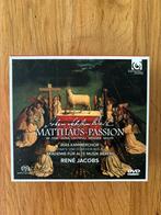 Bach Matthäus Passion Rias Kammerchor 2 CD & 1 DVD ZGAN!!!, Boxset, Ophalen of Verzenden, Zo goed als nieuw
