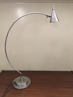 Harco Loor bureaulamp Spider, Gebruikt, Ophalen of Verzenden, Metaal, Modern