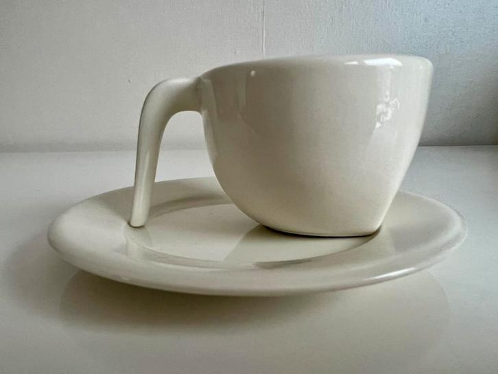 Arabia ( Iittala ) Finland EGO Espresso Kop en Schotel, Huis en Inrichting, Keuken | Servies, Zo goed als nieuw, Kop(pen) en/of Schotel(s)