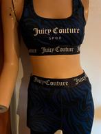 JUICY COUTURE set maat broek s top m, Maat 38/40 (M), F, Blauw, Juicy couture