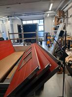 Garagedeur delen 4 stuks, Doe-het-zelf en Verbouw, Deuren en Horren, Ophalen of Verzenden, Gebruikt, 120 cm of meer, Garagedeur
