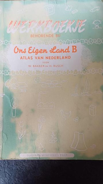 Ons Eigen Land B - Atlas van Nederland beschikbaar voor biedingen