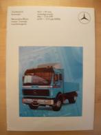 Mercedes Zware Bakwagen Brochure 1984 - 1625 t/m 1938, Ophalen, Mercedes, Zo goed als nieuw, Mercedes-Benz