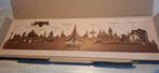Efteling skyline houtsnijwerk, Ophalen, Zo goed als nieuw