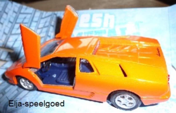 Modelauto 1:43 Lamborghini DIABLO modelauto ORANJE, Hobby en Vrije tijd, Modelauto's | 1:43, Nieuw, Auto, Overige merken, Ophalen of Verzenden
