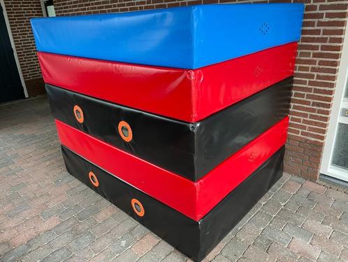 Valpreventie valmat turnmat met nieuwe waterdichte bekleding, Sport en Fitness, Turnen, Zo goed als nieuw, Materiaal, Maat 36 t/m 42