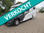 Knaus 600 MEG Van Ti Fiat Enkelebedden bearlock Airco 2014, Caravans en Kamperen, Hordeur, Bedrijf, 6 tot 7 meter, Handgeschakeld