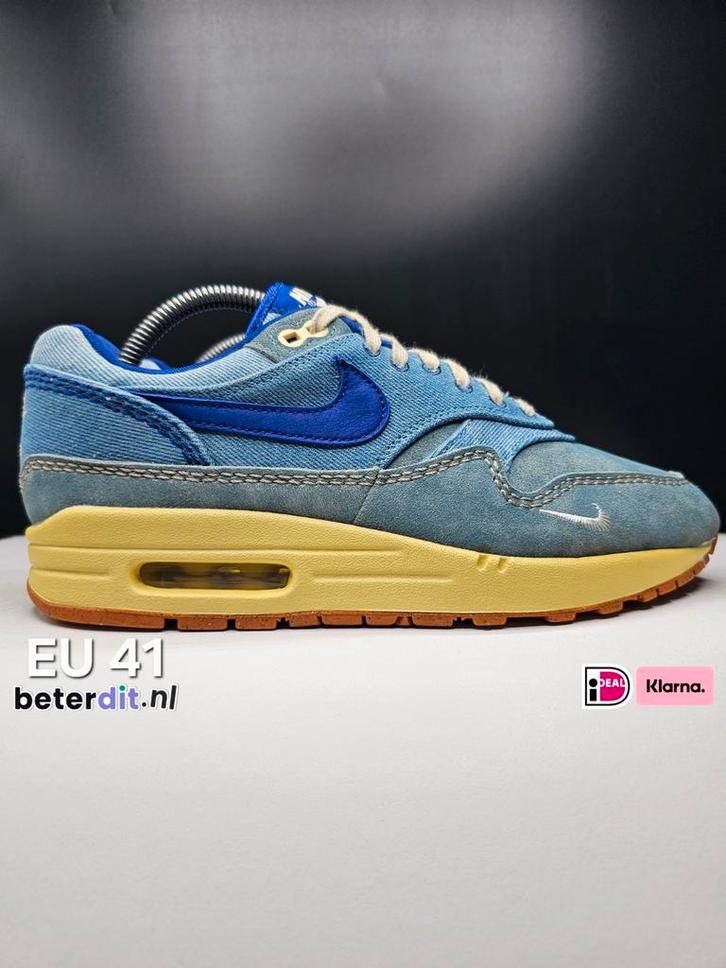 Nike Air Max 1 Premium 'Dirty Denim'
Maat: 41, Kleding | Heren, Schoenen, Zo goed als nieuw, Sneakers of Gympen, Blauw, Ophalen of Verzenden