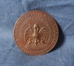 Bronzen Landsteiner penning JJ v Goor Rode Kruis 1931-59 d 5, Postzegels en Munten, Penningen en Medailles, Ophalen of Verzenden