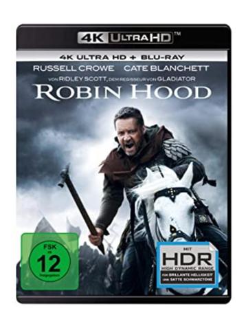 Robin Hood 4K Ultra HD Blu-ray Nieuw Geseald. beschikbaar voor biedingen