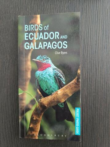 Clive Byers - Birds of Ecuador and Galapagos beschikbaar voor biedingen