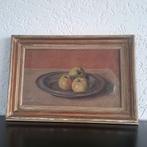 Stilleven appels op tinnen schaal Hendrik IJkelenstam, Ophalen of Verzenden