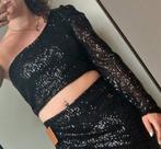Nieuwe croptop m zwart, Maat 38/40 (M), Zwart, Nieuw, Ophalen of Verzenden