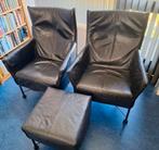 Montis Charly Fauteuils + hocker, Huis en Inrichting, Ophalen, Gebruikt, Design, 75 tot 100 cm
