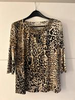 Versia beige blouse met print, Kleding | Dames, Blouses en Tunieken, Maat 38/40 (M), Beige, Ophalen of Verzenden, Zo goed als nieuw