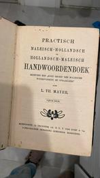 Practisch Maleisch-Hollandsch en Hol- Mal Handwoordenboek, Ophalen of Verzenden, Zie beschrijving