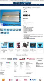 Phonocar PH5130 2 kanaals / mono versterker 2 x 220WRMS, Gebruikt, ., Ophalen of Verzenden, .