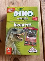 Dino Weetjes Kwartet - Leerzaam & Leuk!, Hobby en Vrije tijd, Gezelschapsspellen | Bordspellen, Drie of vier spelers, Ophalen of Verzenden