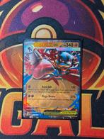 Mega Lucario ex (MEG 077), Verzenden, Zo goed als nieuw, Losse kaart, Foil